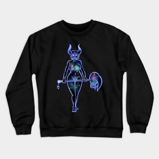 Sexy Taurus girl zodiac sign full of stars Crewneck Sweatshirt